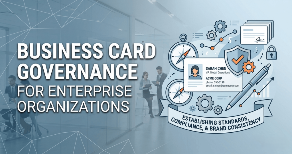 Business Card Governance for Enterprise Organizations.