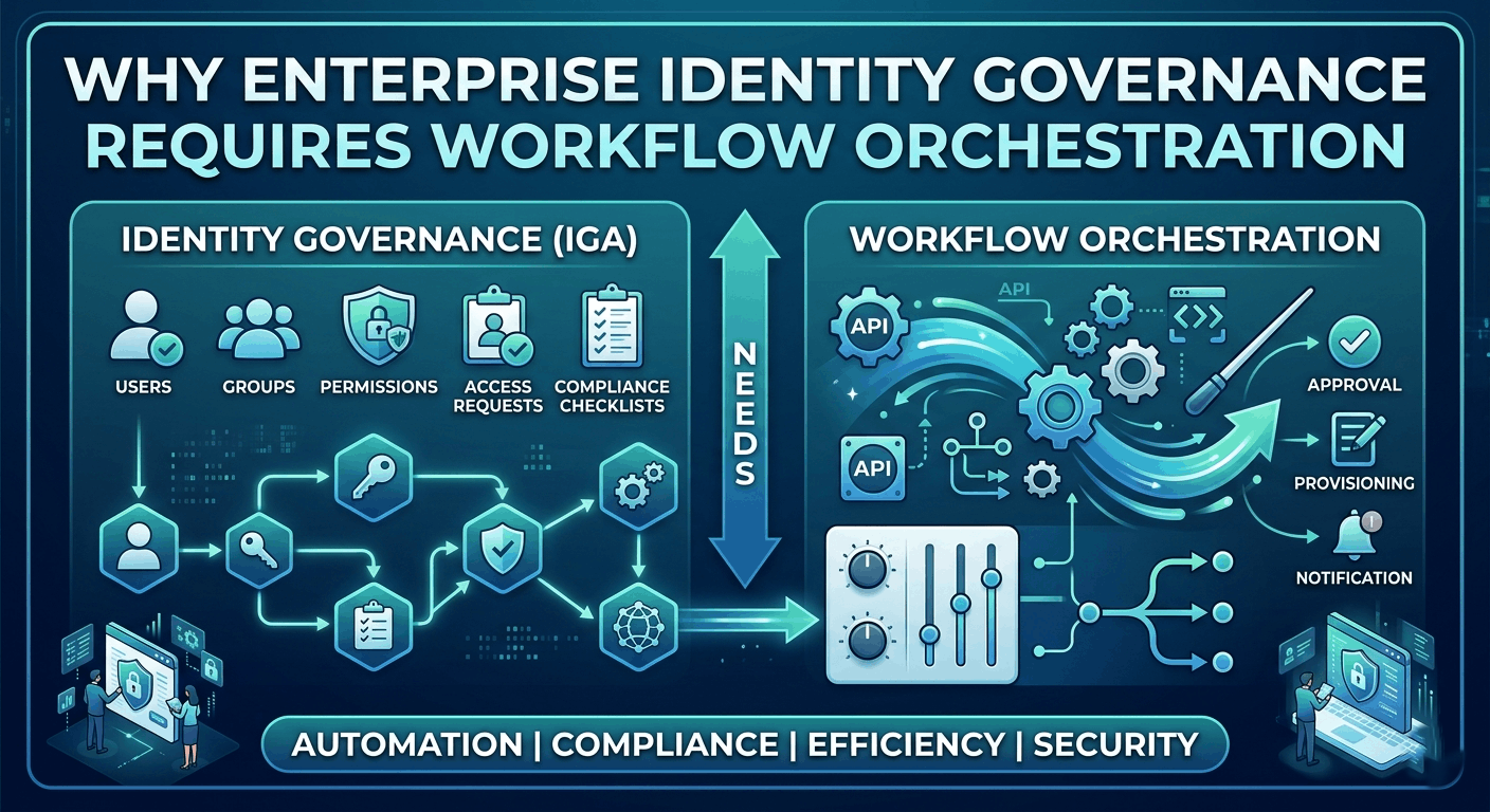 Why Enterprise Identity Governance Requires Workflow Orchestration