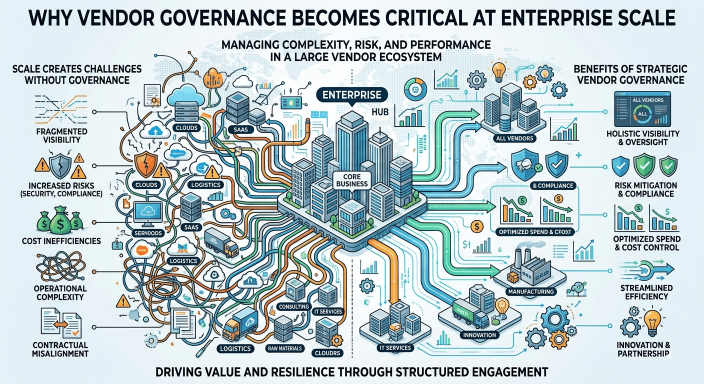 Why Vendor Governance Becomes Critical at Enterprise Scale