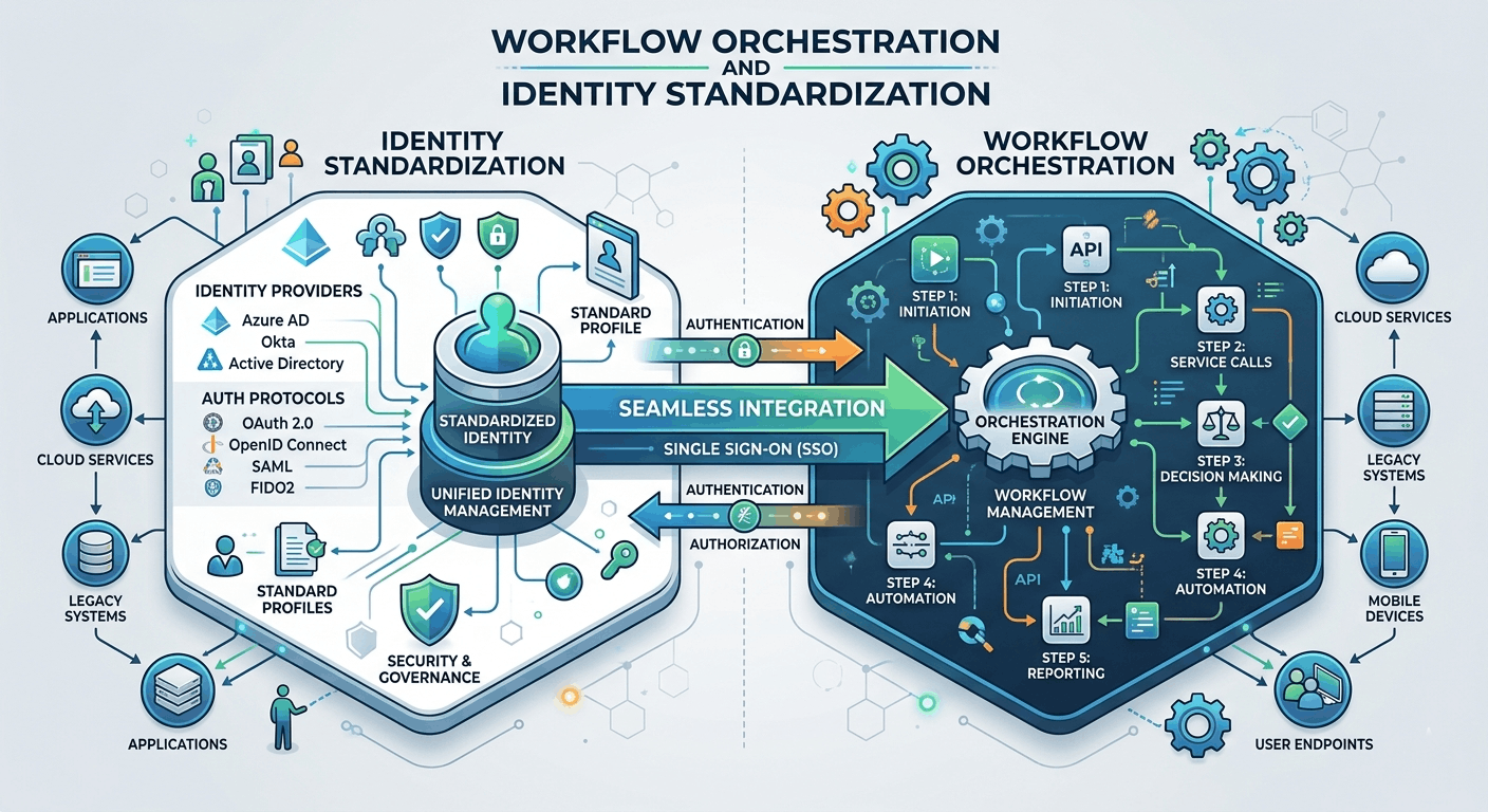 Workflow Orchestration and Identity Standardization