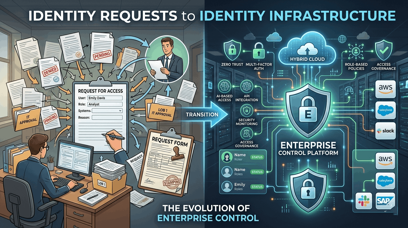 From Identity Requests to Identity Infrastructure: The Evolution of Enterprise Control