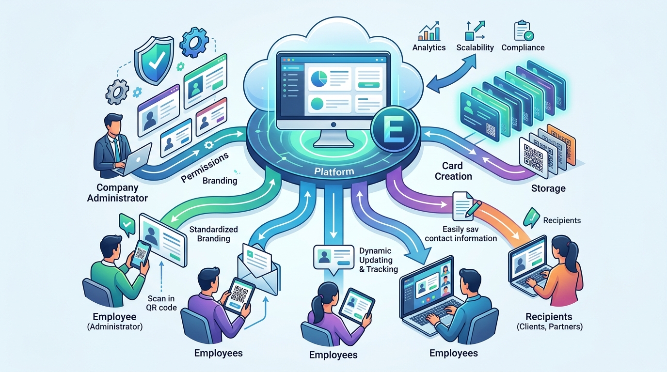 What Is an Enterprise Business Card Management Platform?