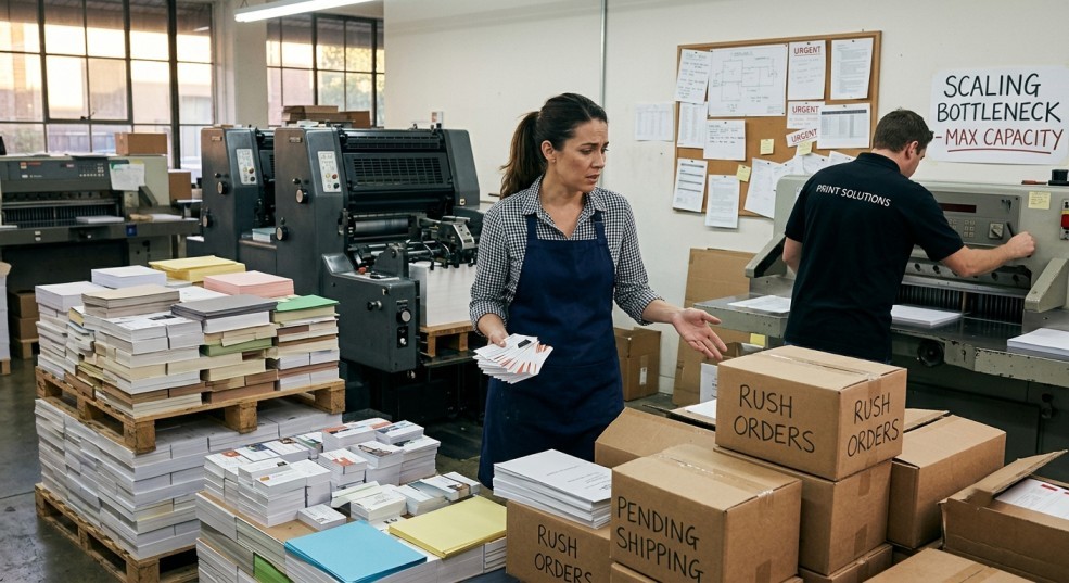 Why Traditional Business Card Printing Services Become Difficult to Scale?