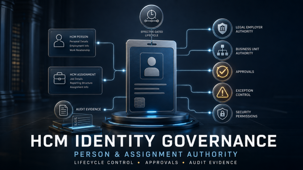 Oracle HCM Cloud–Connected Business Identity Governance