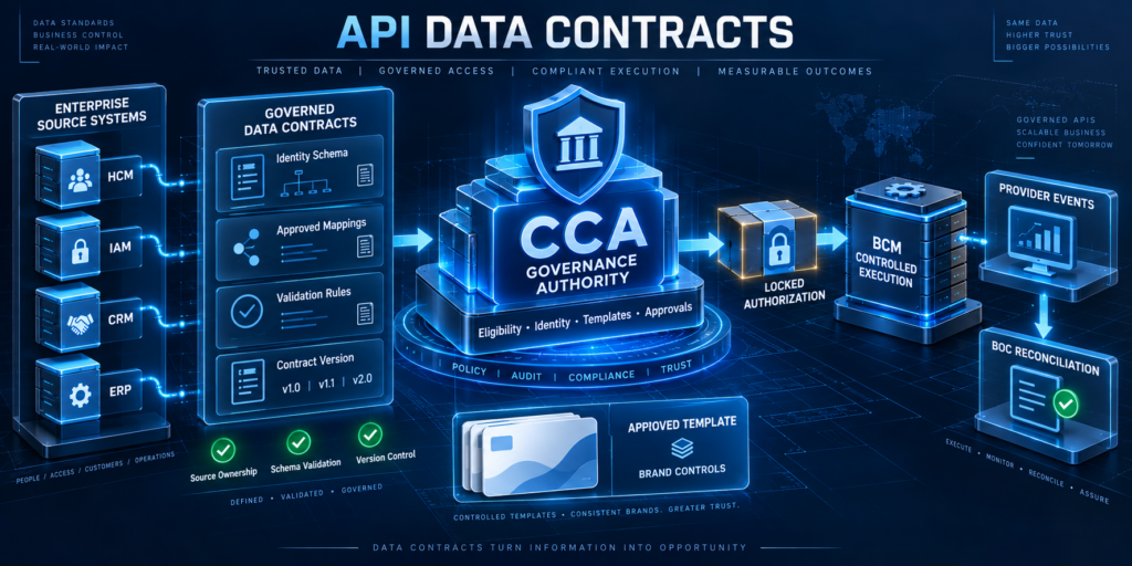 API Data Contracts and Schema Governance For Enterprise Business Card Ordering