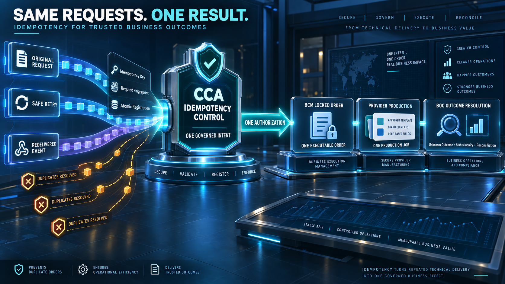 Idempotency and Duplicate Order Prevention In Enterprise Business Card APIs